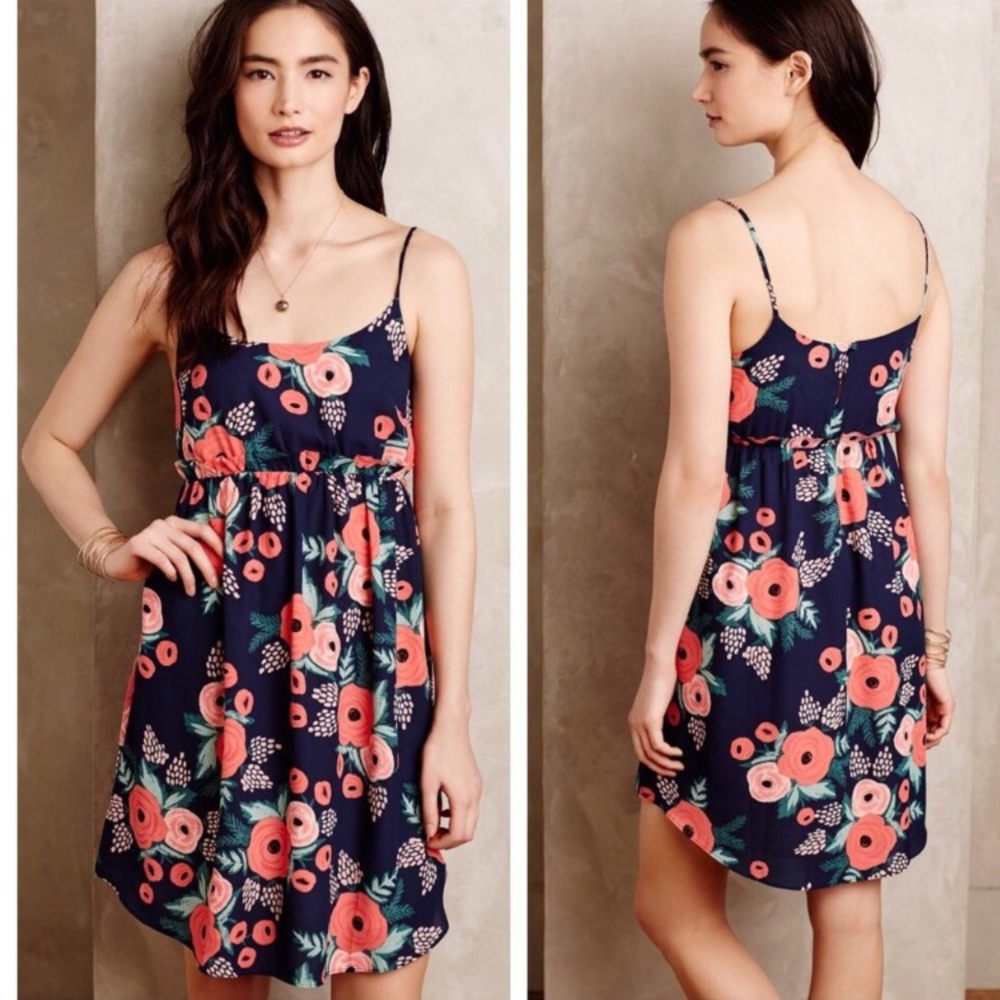Anthropologie Rifle Paper & Co dress